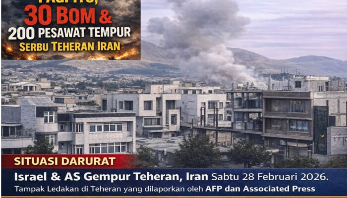 Ketika 30 Bom & 200 Pesawat Tempur Datang dan Khamenei Tak Pernah Keluar Lagi