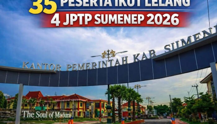 35 Nama Pendaftar 4 Formasi JPTP Sumenep 2026, Ini Daftarnya