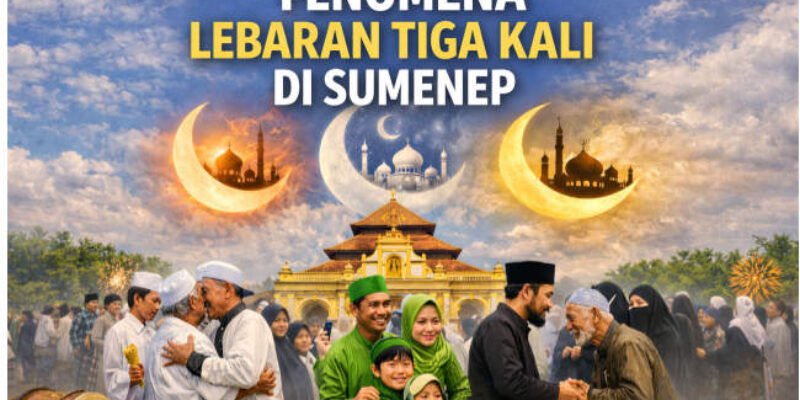 Fenomena Lebaran Tiga Kali di Sumenep