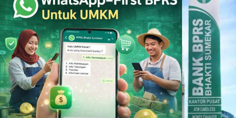 Bukan Sekadar Aplikasi: Strategi WhatsApp-First BPRS untuk UMKM