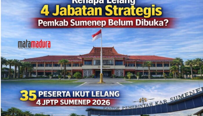 Kenapa Lelang 4 Jabatan Strategis Pemkab Sumenep Belum Dibuka?