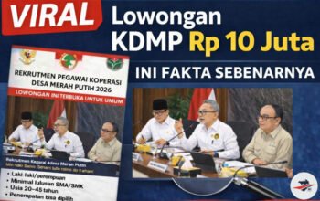 Viral Lowongan KDMP Gaji Rp 10 Juta, Ini Fakta Sebenarnya