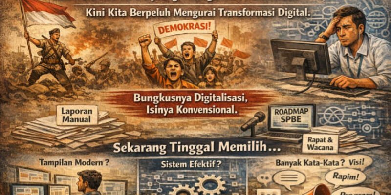 Transformasi Digital Masih Sebatas Kata-Kata