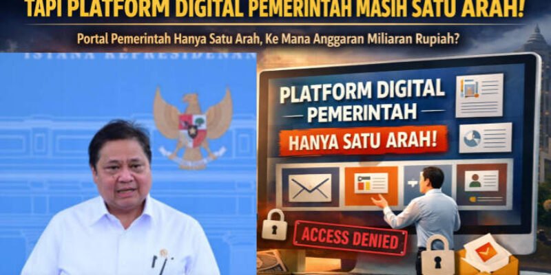 WFA dan Sekolah Daring Digulirkan April 2026, Tapi Platform Digital Pemerintah Masih Satu Arah