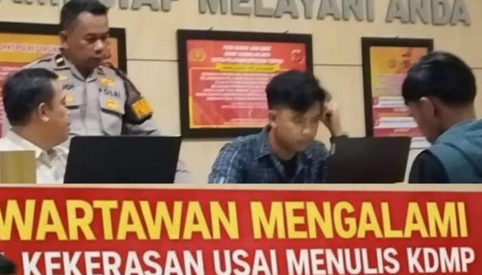 Wartawan Mengalami Kekerasan Usai Menulis KDMP