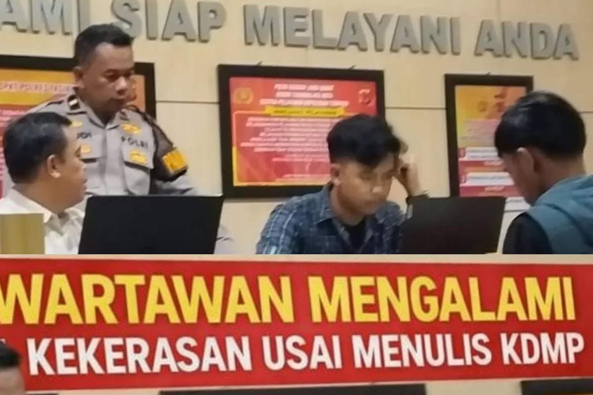 Wartawan Mengalami Kekerasan