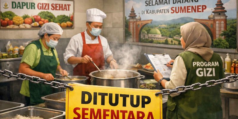 10 Dapur MBG di Sumenep Ditutup Sementara