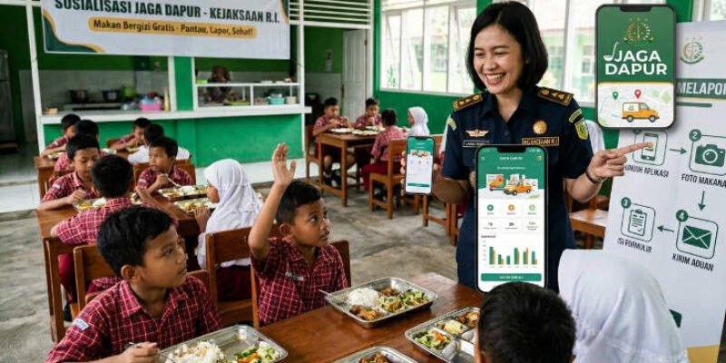 Kejagung dan BGN Luncurkan Aplikasi Awasi Program MBG, Begini Cara Lapornya