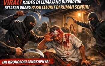 Viral! Kades di Lumajang Dikeroyok Belasan Orang Pakai Celurit di Rumah Sendiri, Ini Kronologi Lengkapnya