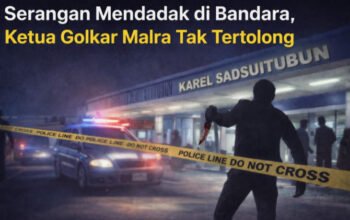 Ketua Golkar Tewas Usai Ditikam OTK di Bandara Karel Sadsuitubun Malra