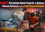 Sadis! Karyawan Ayam Geprek di Bekasi Dibunuh Rekannya karena Tolak Diajak Merampok Majikan