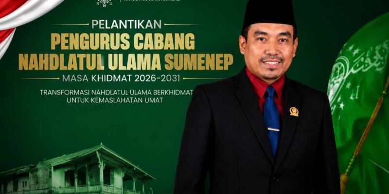 Berikan Selamat, Indra Wahyudi Optimis PCNU Sumenep Makin Progresif di Bawah Kiai Widad