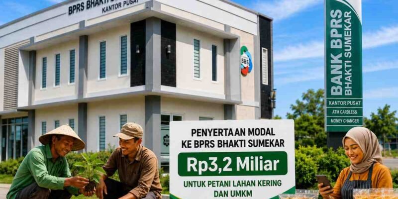 Suntik Modal Rp 3,2 Miliar ke BPRS Bhakti Sumekar, Pemkab Sumenep Sasar Petani Lahan Kering dan UMKM
