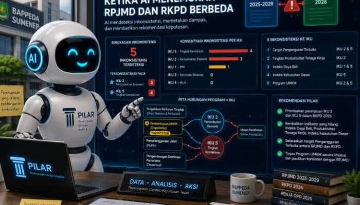 Ketika AI Menemukan RPJMD dan RKPD Berbeda