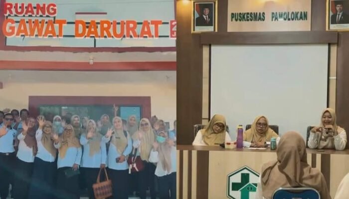 Sehari Berkantor di Puskesmas Pamolokan, Bu Kadis Berharap Layanan Kesehatan Ada Peningkatan