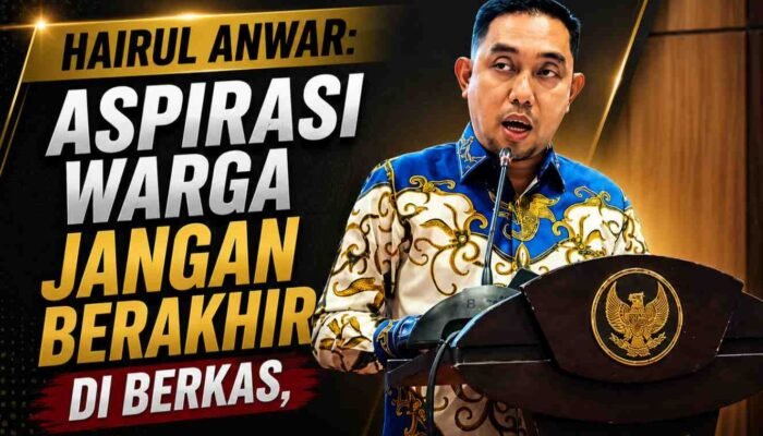 Hairul Anwar: Aspirasi Warga Jangan Berakhir di Berkas, Harus Masuk RKPD dan APBD