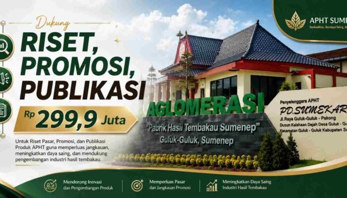 Rp 3,28 Miliar DBHCHT Sumenep 2026, Lebih dari Separuh untuk Bangunan Produksi APHT