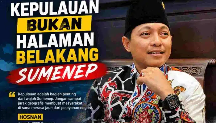 Hosnan: Kabupaten Sumenep Kepulauan Bisa Jadi Solusi Kemakmuran Warga Kepulauan