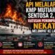 KMP Mutiara Sentosa 2 Terbakar, Ratusan Penumpang Nekat Melompat ke Laut