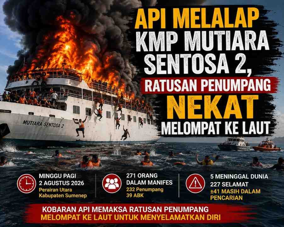 KMP Terbakar