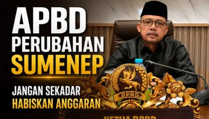 Ketua DPRD: APBD Perubahan Sumenep Jangan Sekadar Habiskan Anggaran