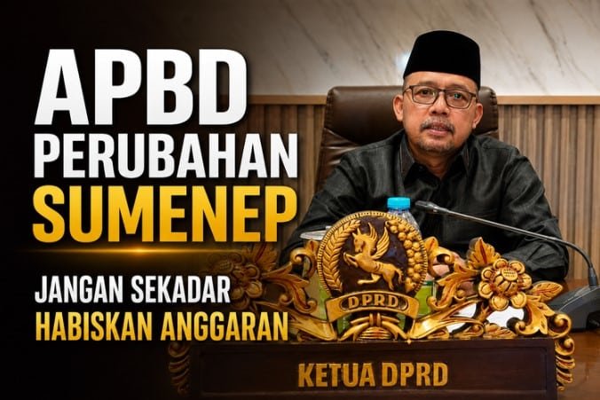 Ketua DPRD: APBD Perubahan Sumenep Jangan Sekadar Habiskan Anggaran