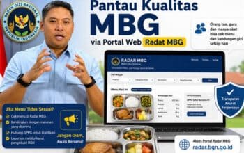 Yuk…Pantau Menu MBG via Portal Web Radar MBG