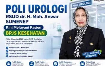 Mulai Agustus, Poli Urologi RSUD Sumenep Layani Pasien BPJS