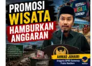 Festival Wisata Gencar, Infrastruktur Tertinggal: Ahmad Juhairi Minta Sumenep Berbenah