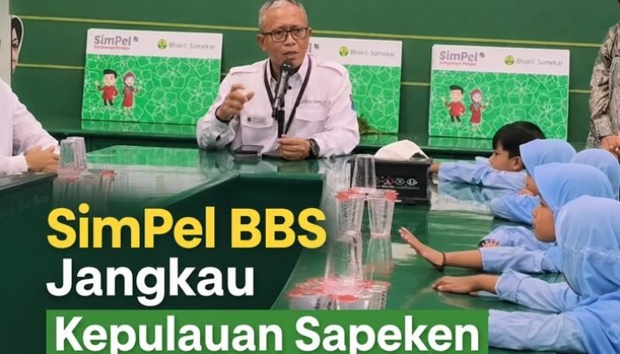 SIMPEL BPRS Bhakti Sumekar Tembus Enam Sekolah di Sapeken