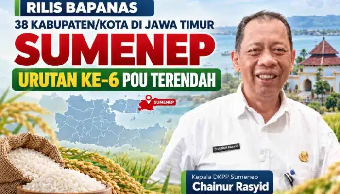 Sumenep Tembus Enam Besar Jawa Timur, Kalahkan Kota-kota Daratan dalam Perbaiki Ketahanan Pangan