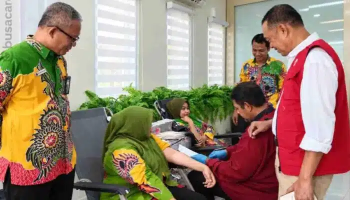 BPRS Bhakti Sumekar Gelar Donor Darah, Dukung Ketersediaan Darah di Sumenep
