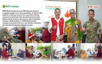 BPRS Bhakti Sumekar dan PMI Sumenep Gelar Donor Darah, Perkuat Kepedulian Kemanusiaan