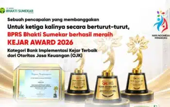 Raih KEJAR Award Tiga Tahun Berturut-turut, BPRS Bhakti Sumekar Perkuat Gerakan Menabung Pelajar